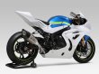 画像3: ヨシムラ GSX-R1000 GSX-R1000R マフラー フルエキゾーストマフラー R-11Sq レーシングサイクロン（ステンレスエキパイ） (3)