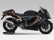 画像3: ヨシムラ Hayabusa マフラー スリップオンマフラー Slip-On HEPTA FORCE サイクロン 2本出し EXPORT SPEC 政府認証 (3)