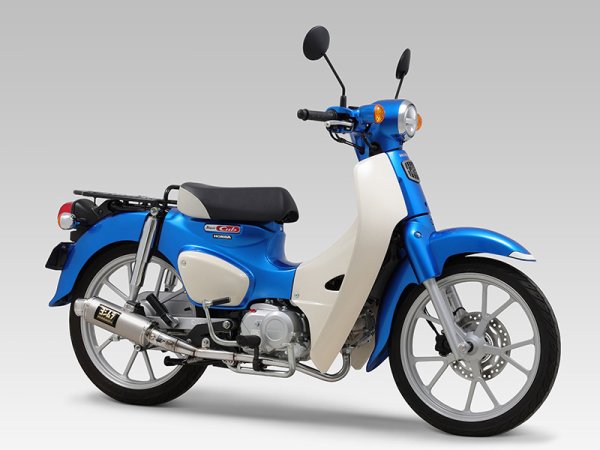 画像1: ヨシムラ Super Cub110 マフラー フルエキゾーストマフラー 機械曲GP-MAGNUMサイクロン EXPORT SPEC 政府認証 (1)