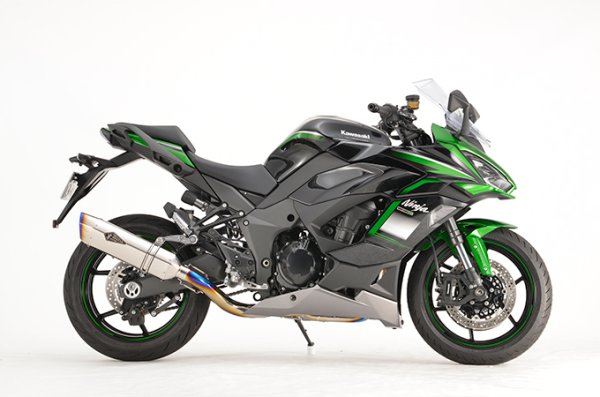 画像1: アールズギア(r's gear)  Ninja 1000SX（20〜22年式） リアルスペック フルエキゾースト マフラー (1)