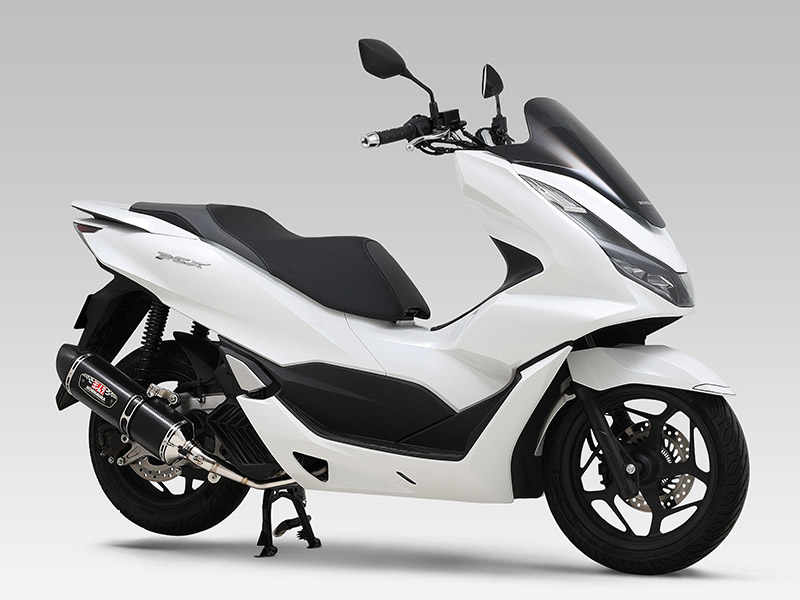 ヨシムラ PCX マフラー フルエキゾーストマフラー 機械曲R-77Sサイクロン EXPORT SPEC 政府認証